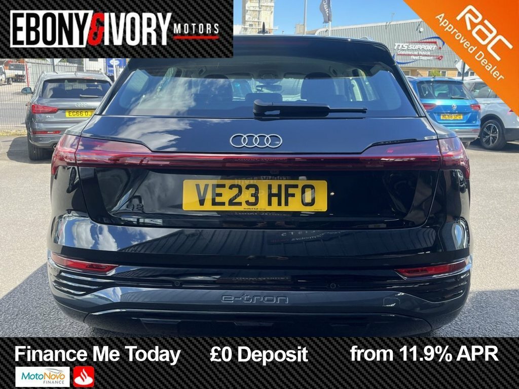 Audi Q8 e tron Suv VE23HFO Black #4