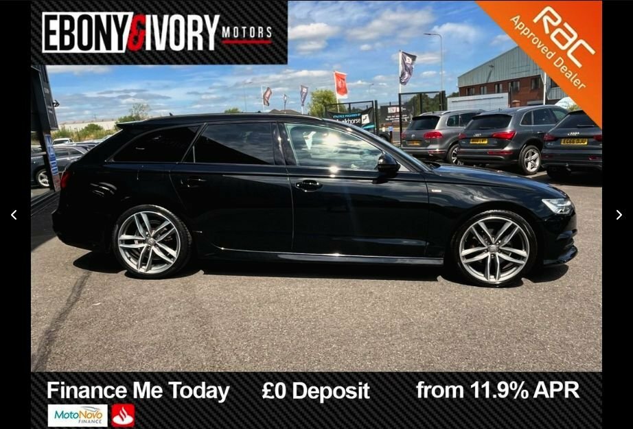 Audi A6 Avant 2L Black Edition Black #5