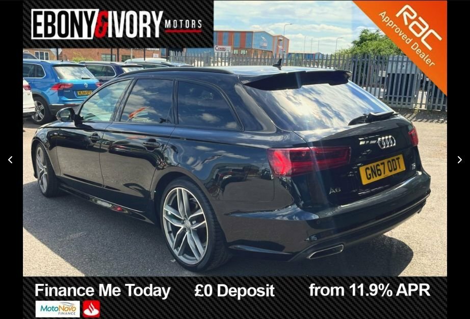 Audi A6 Avant 2L Black Edition Black #2