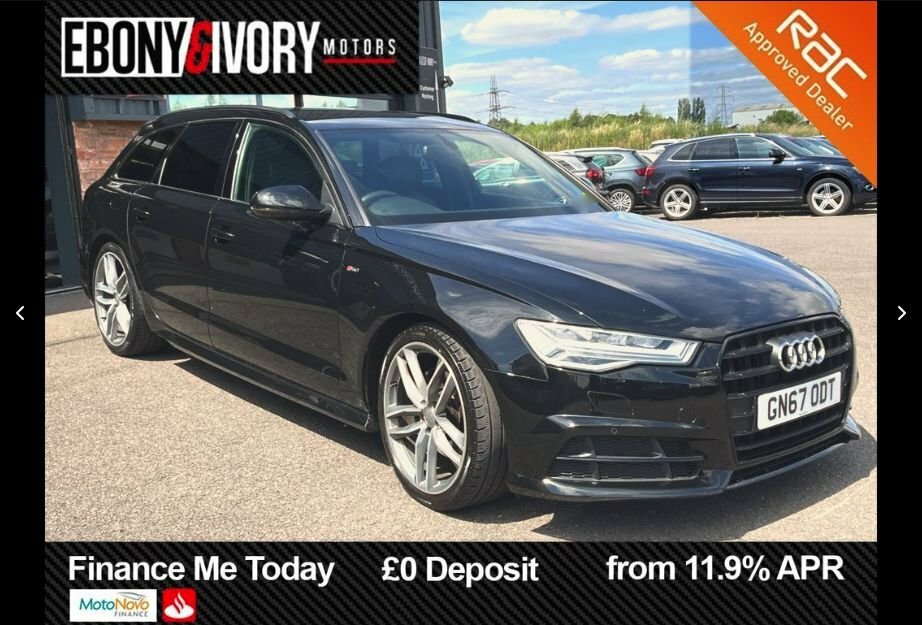 Audi A6 Avant 2L Black Edition Black #6