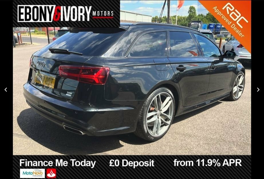 Audi A6 Avant 2L Black Edition Black #4