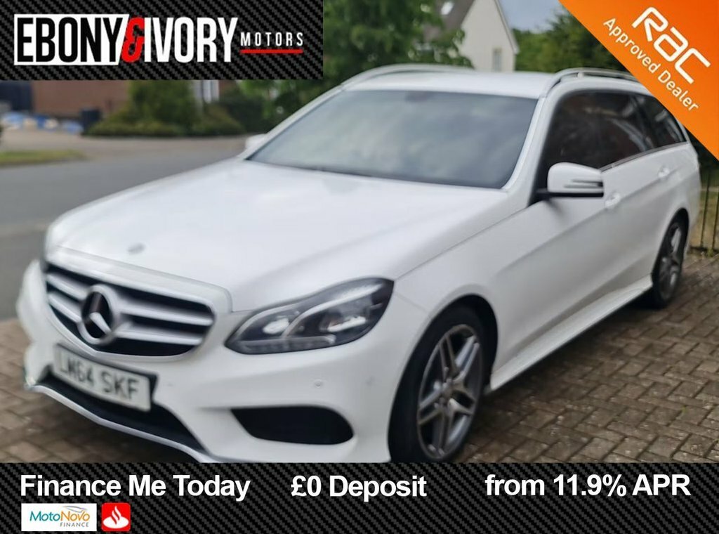 Mercedes-Benz E Class 2.1L Amg Line White