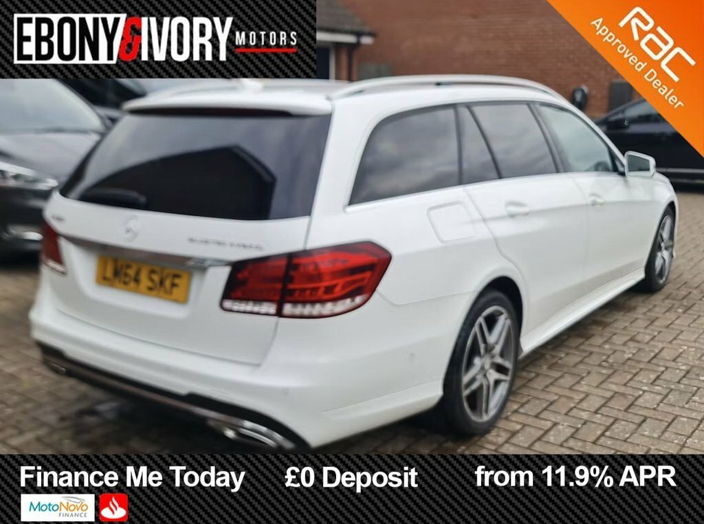 Mercedes-Benz E Class 2.1L Amg Line White #4