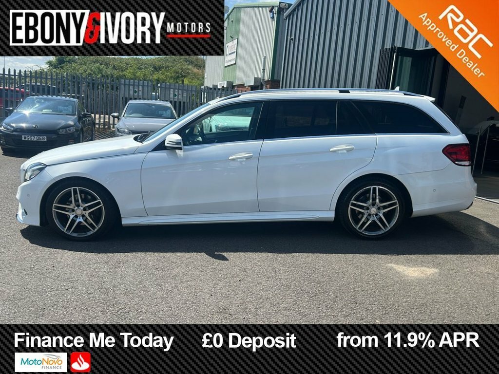 Mercedes-Benz E Class 2.1L Amg Line White #2