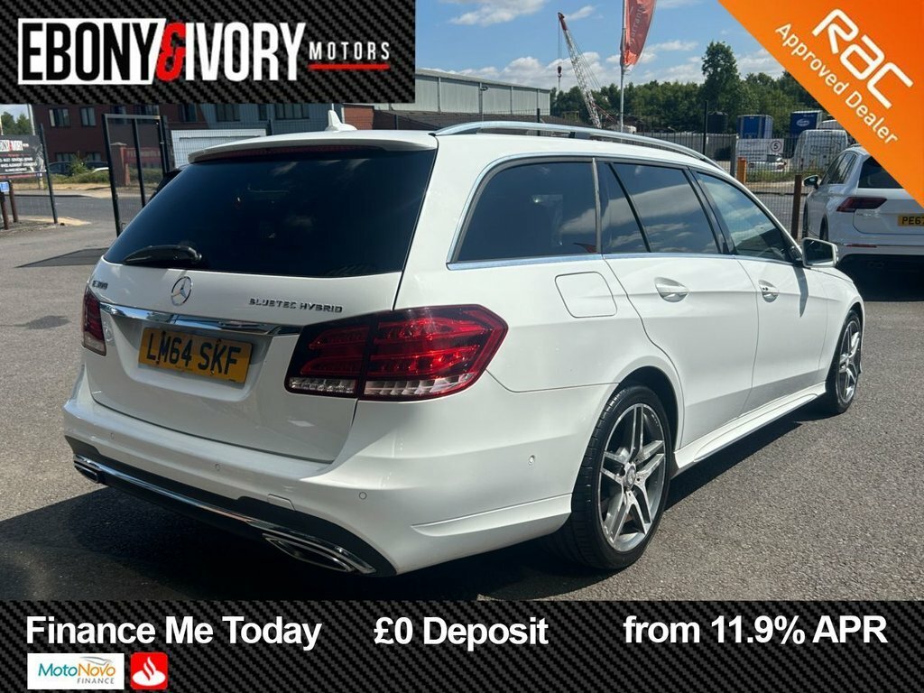 Mercedes-Benz E Class 2.1L Amg Line White #5