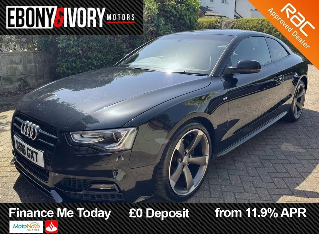 Audi A5 2L Black Edition Plus SS16GXT Black