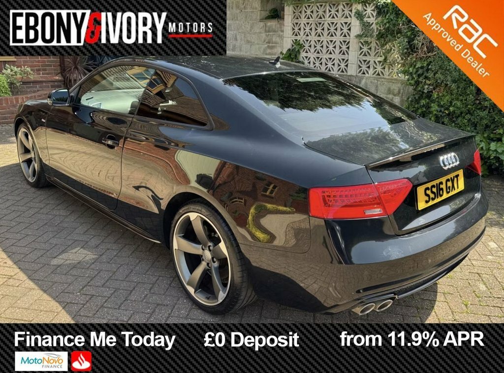 Audi A5 2L Black Edition Plus SS16GXT Black #4