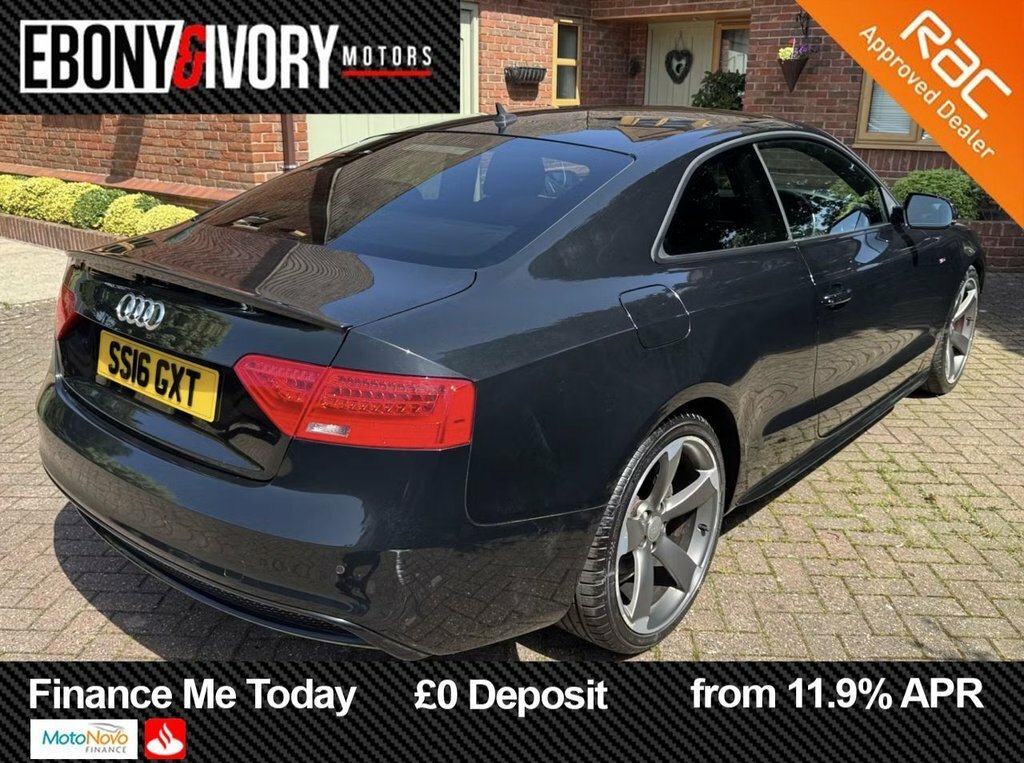 Audi A5 2L Black Edition Plus SS16GXT Black #3