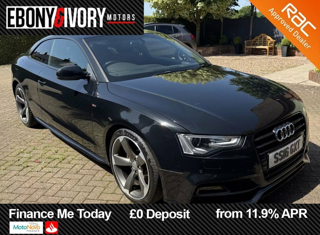 Audi A5 2L Black Edition Plus SS16GXT Black #2