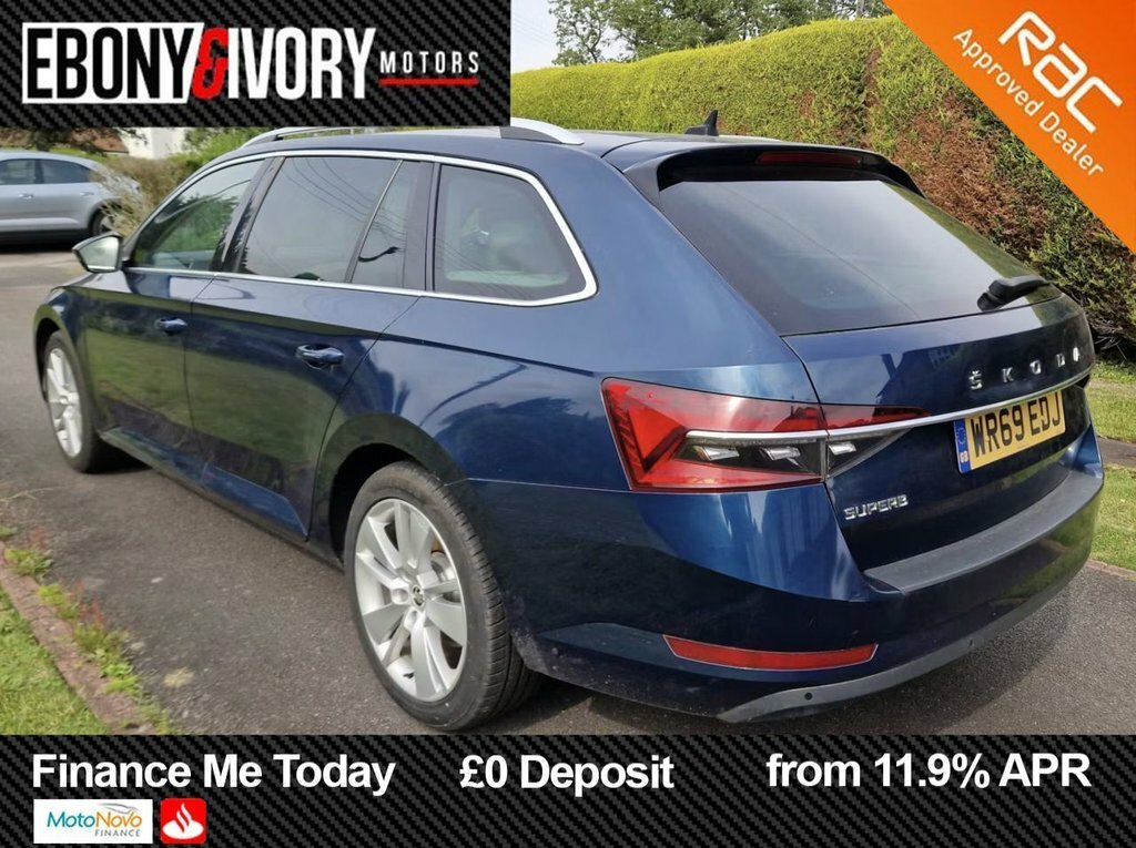 Skoda Superb 1.5L Se L Blue #4