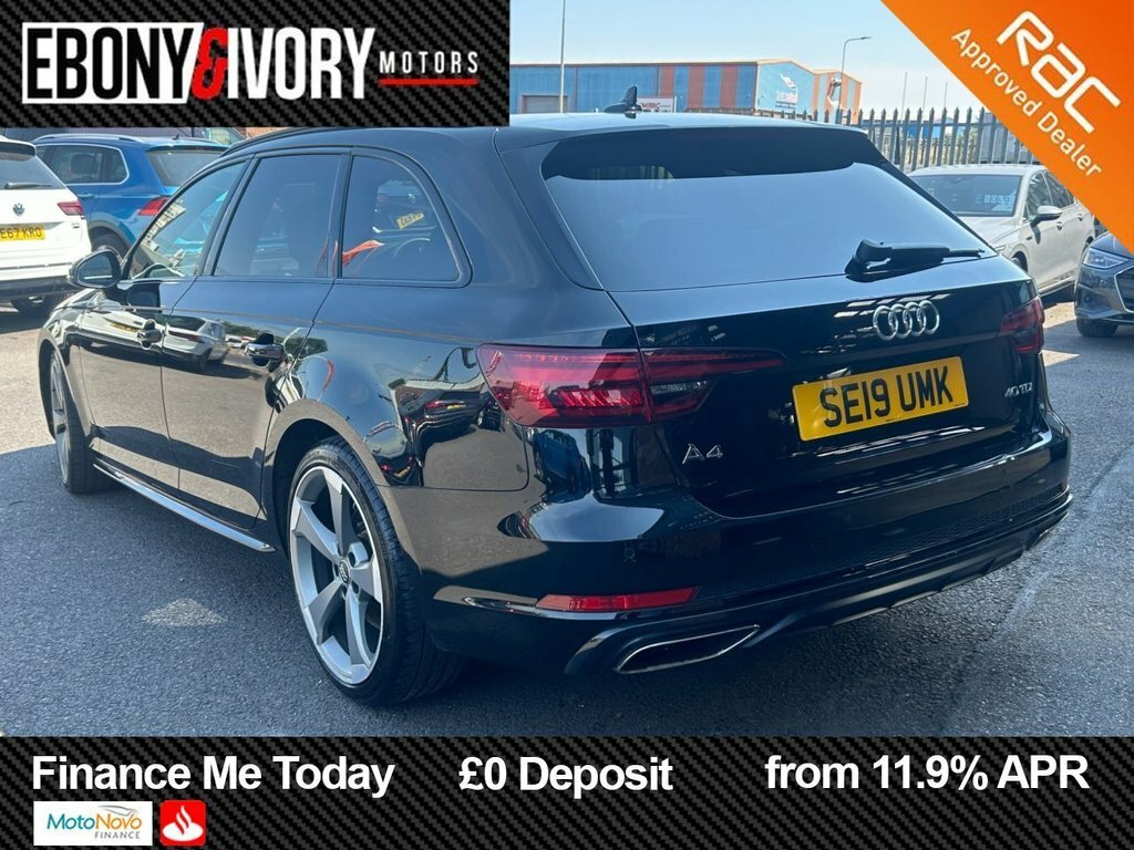 Audi A4 Avant 2L Black Edition Black #3