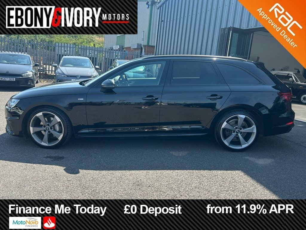 Audi A4 Avant 2L Black Edition Black #2