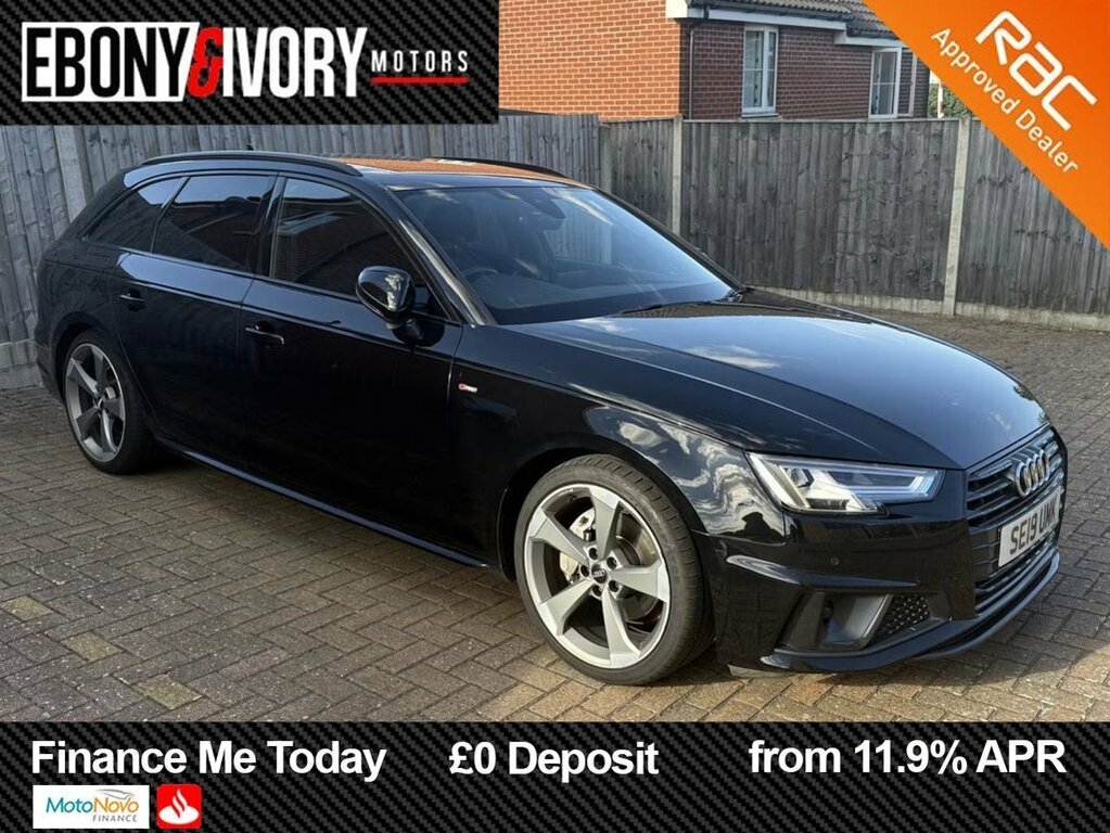 Audi A4 Avant 2L Black Edition Black #2