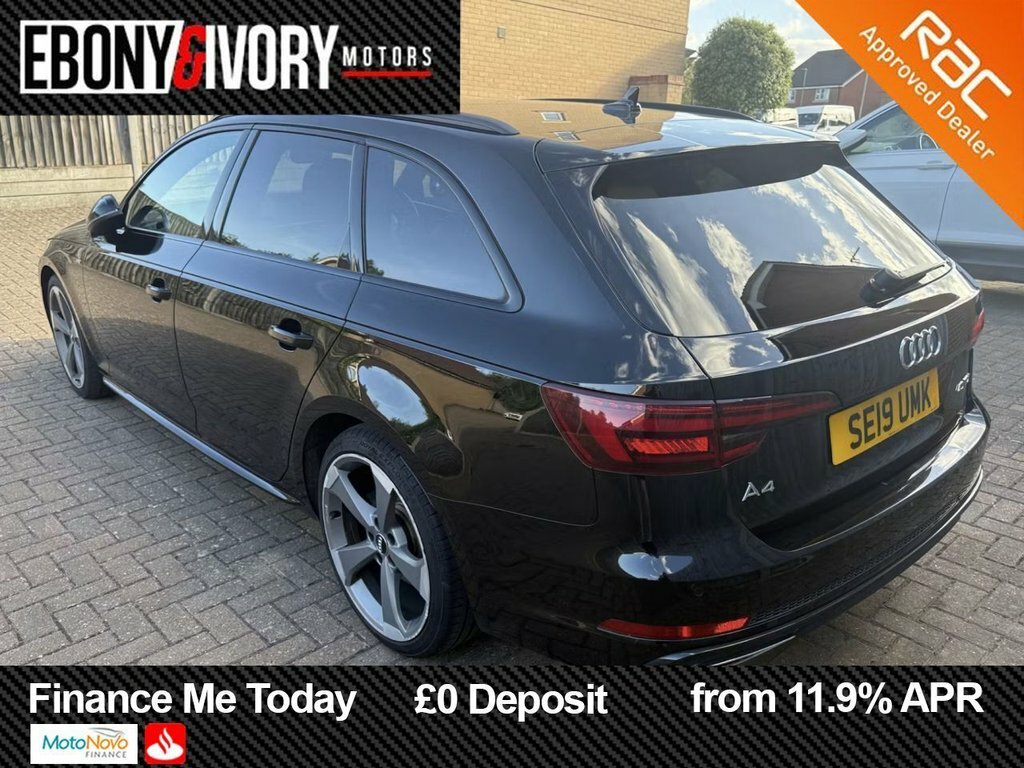 Audi A4 Avant 2L Black Edition Black #3