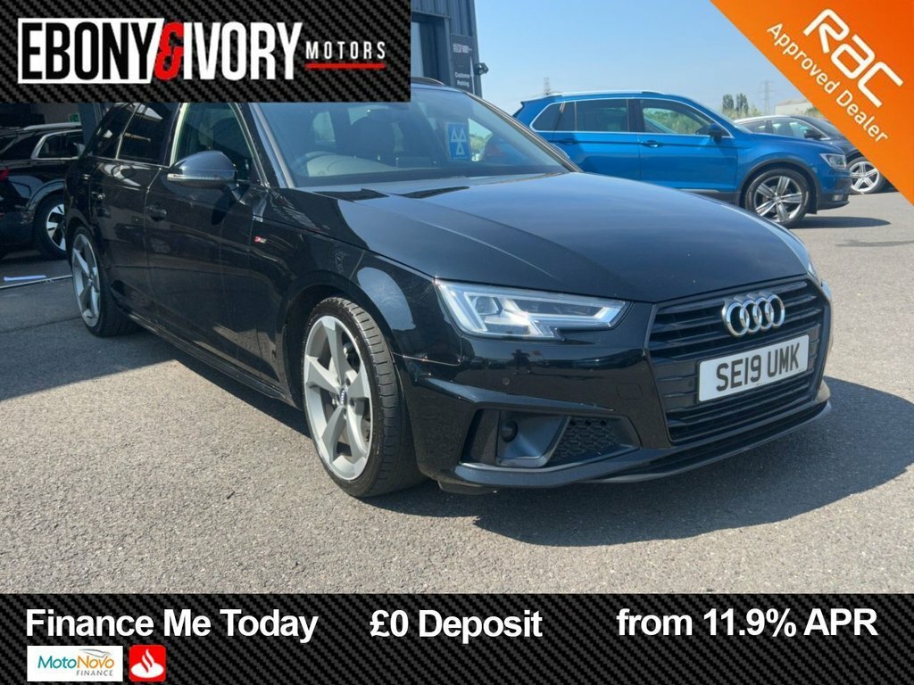 Audi A4 Avant 2L Black Edition Black #6