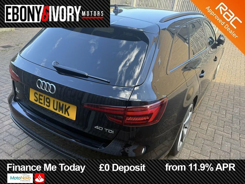 Audi A4 Avant 2L Black Edition Black #4