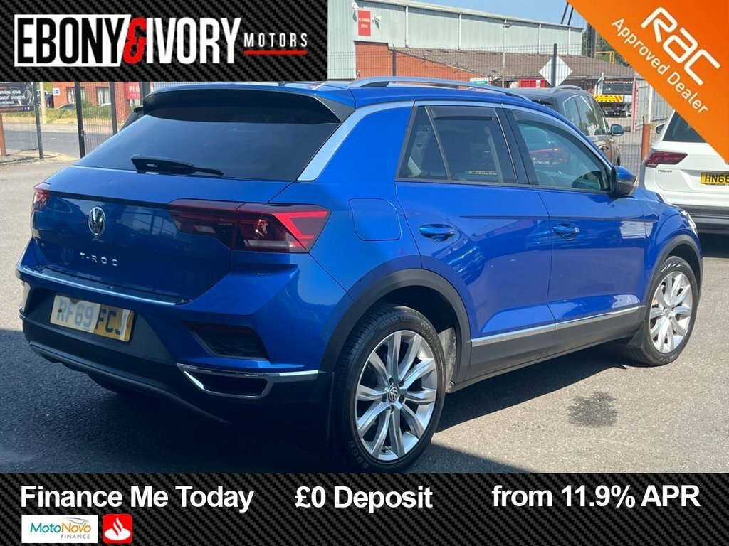 Volkswagen T-Roc 2L Sel RF69FCJ Blue #5