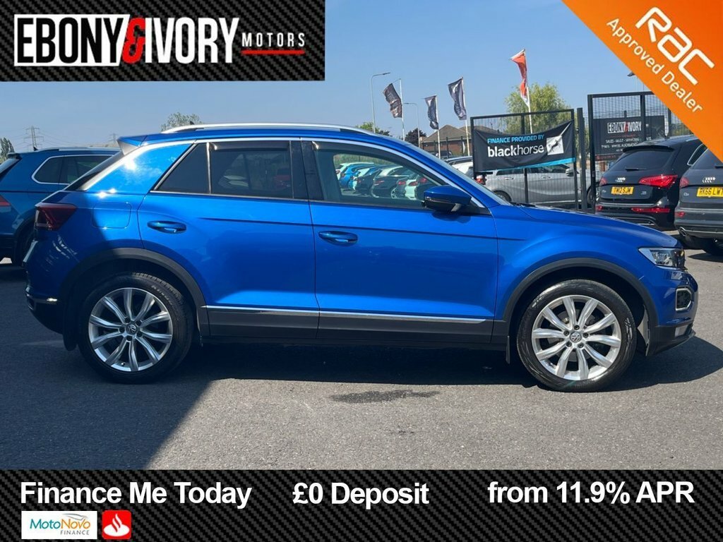Volkswagen T-Roc 2L Sel RF69FCJ Blue #6