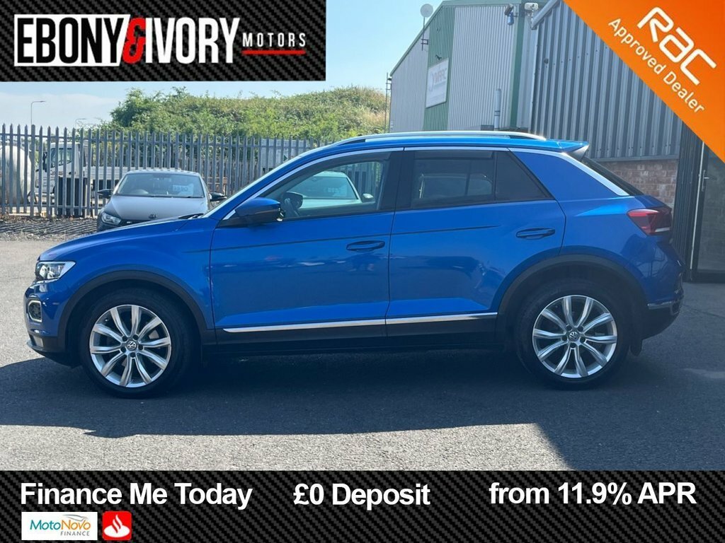 Volkswagen T-Roc 2L Sel RF69FCJ Blue #2