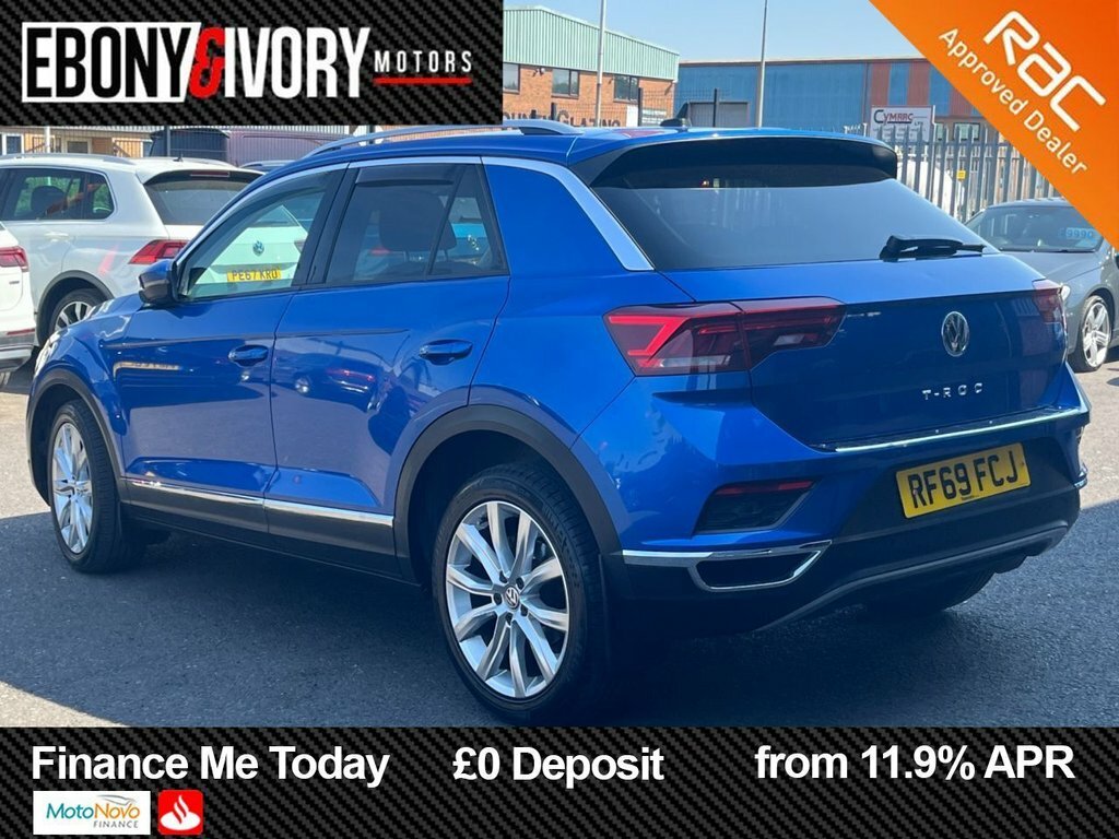 Volkswagen T-Roc 2L Sel RF69FCJ Blue #3