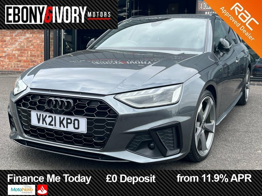 Audi A4 Avant 2L Black Edition VK21KPO Grey
