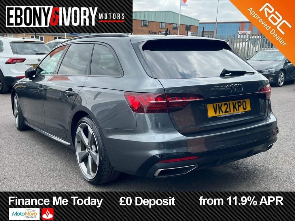 Audi A4 Avant 2L Black Edition VK21KPO Grey #3