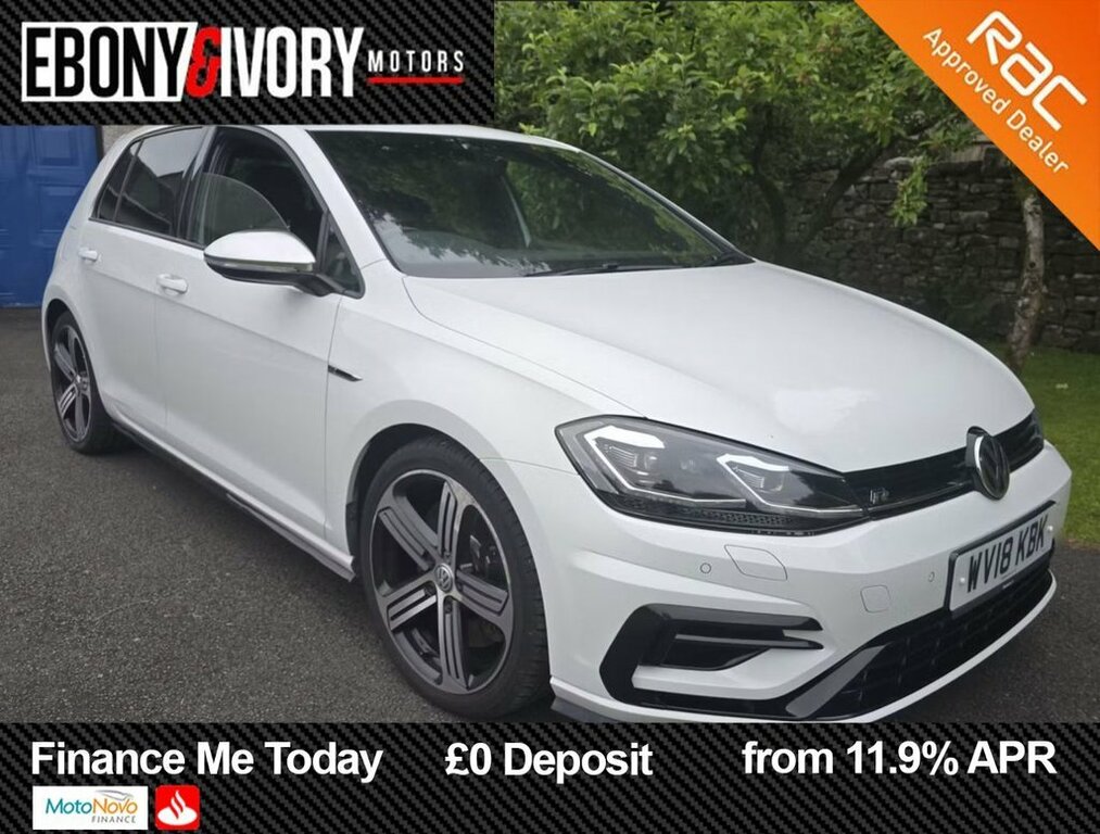Volkswagen Golf 2L R WV18KBK White #2