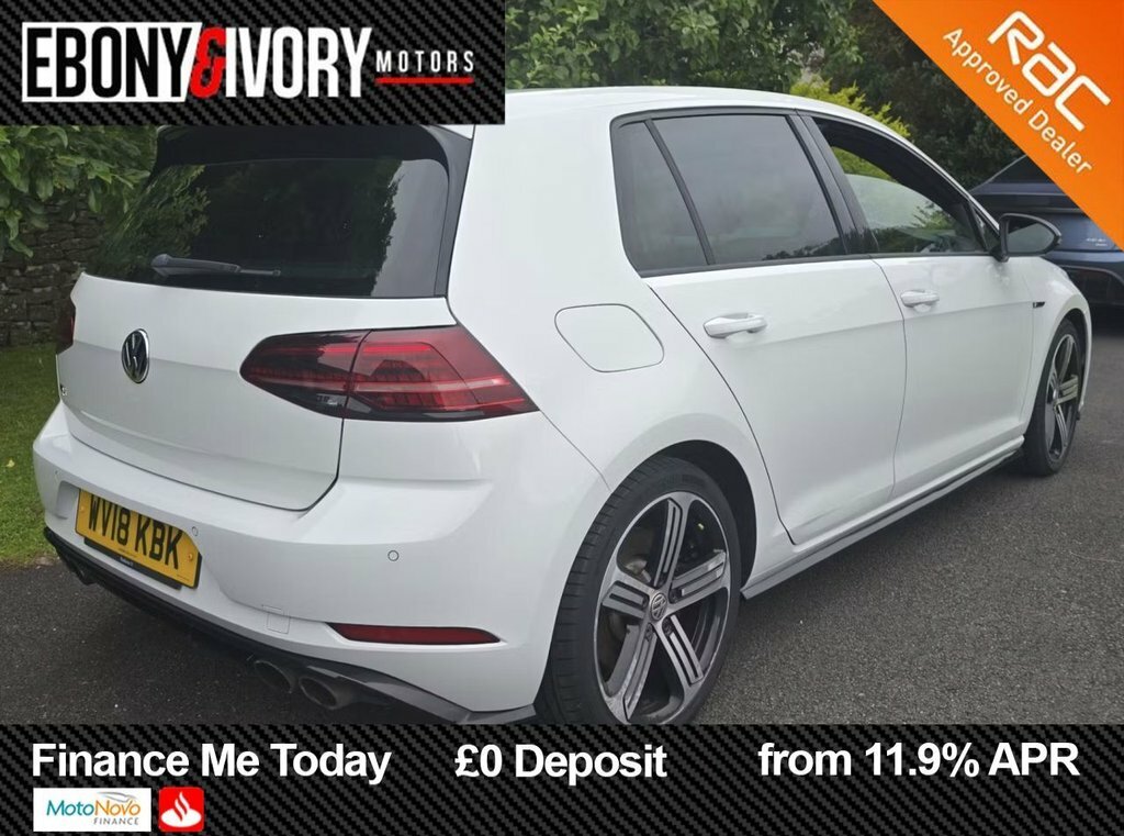 Volkswagen Golf 2L R WV18KBK White #3