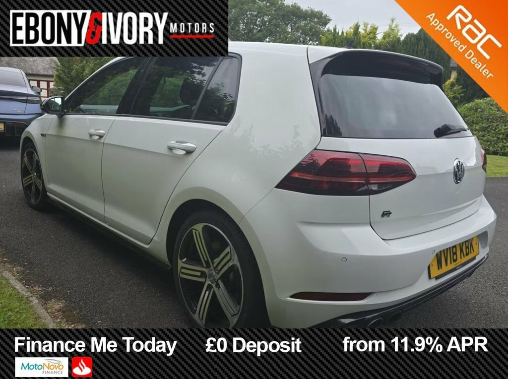 Volkswagen Golf 2L R WV18KBK White #4