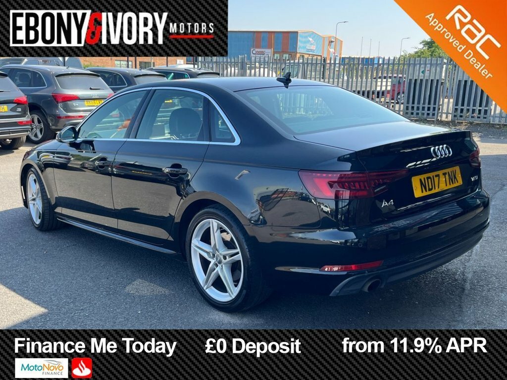 Audi A4 1.4L S Line ND17TNK Black #3