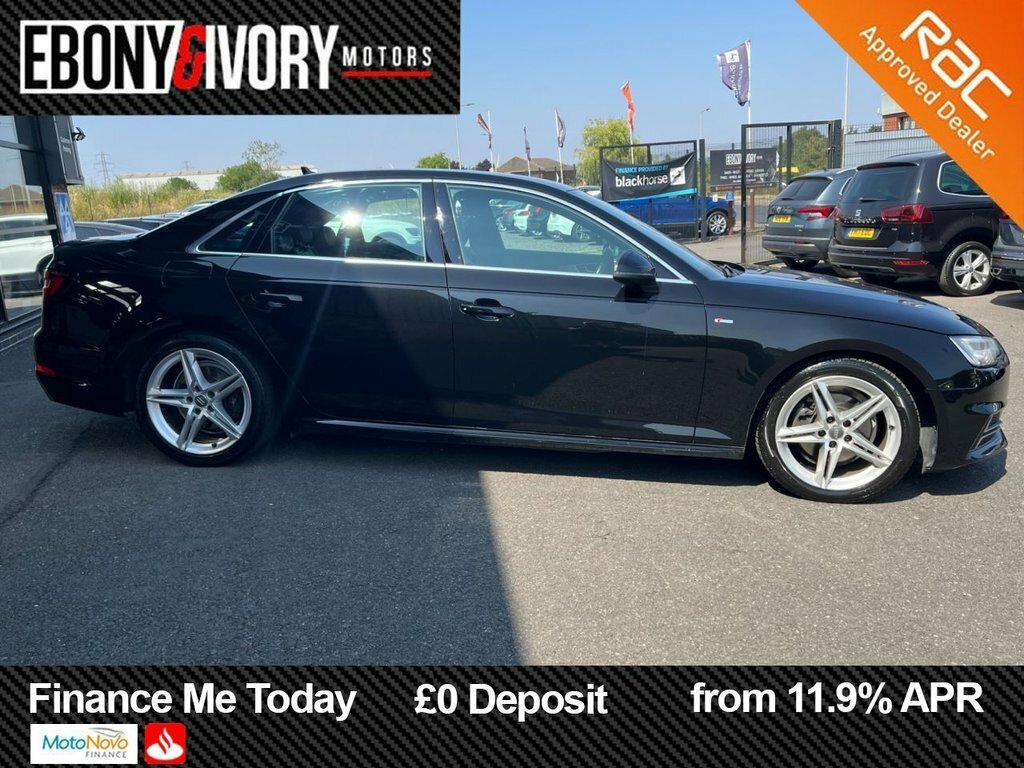 Audi A4 1.4L S Line ND17TNK Black #6