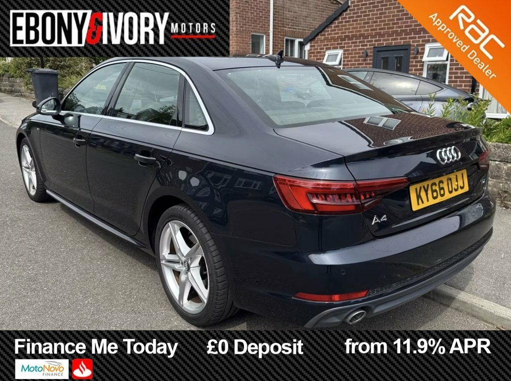 Audi A4 2L S Line Blue #4