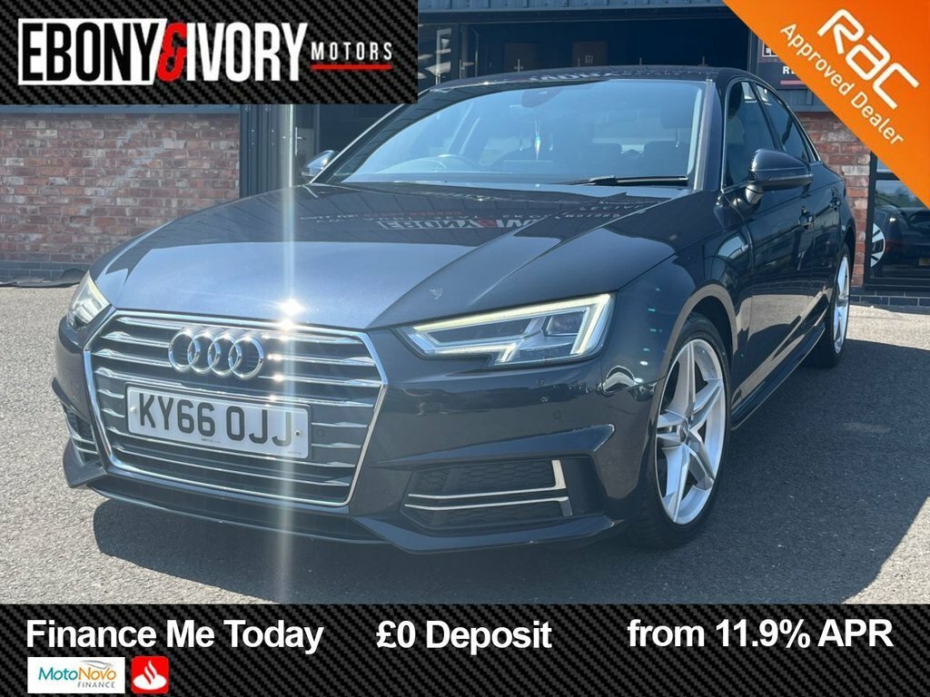 Audi A4 2L S Line Blue