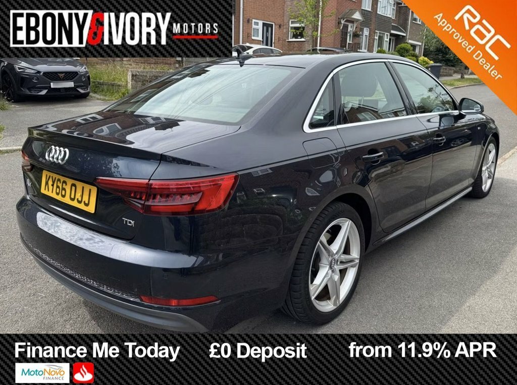 Audi A4 2L S Line Blue #3