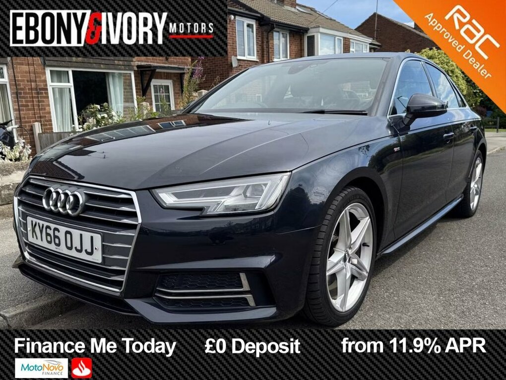 Audi A4 2L S Line Blue #2