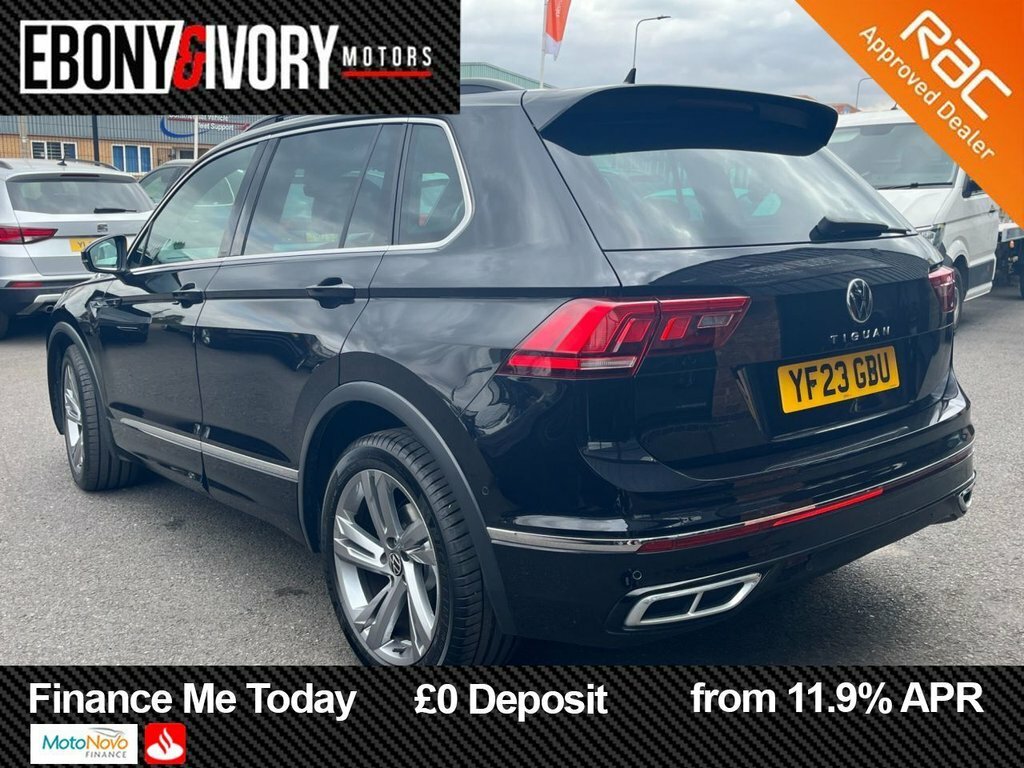 Volkswagen Tiguan 1.5L R-line Edition YF23GBU Black #3