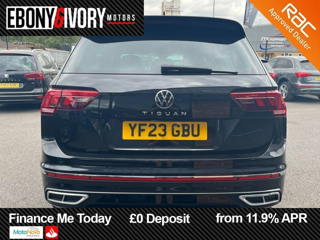 Volkswagen Tiguan 1.5L R-line Edition YF23GBU Black #4