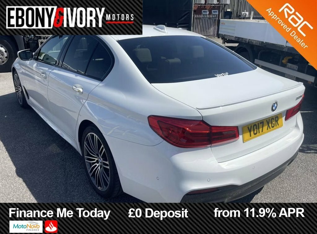 BMW 5 Series 2L M Sport White #2
