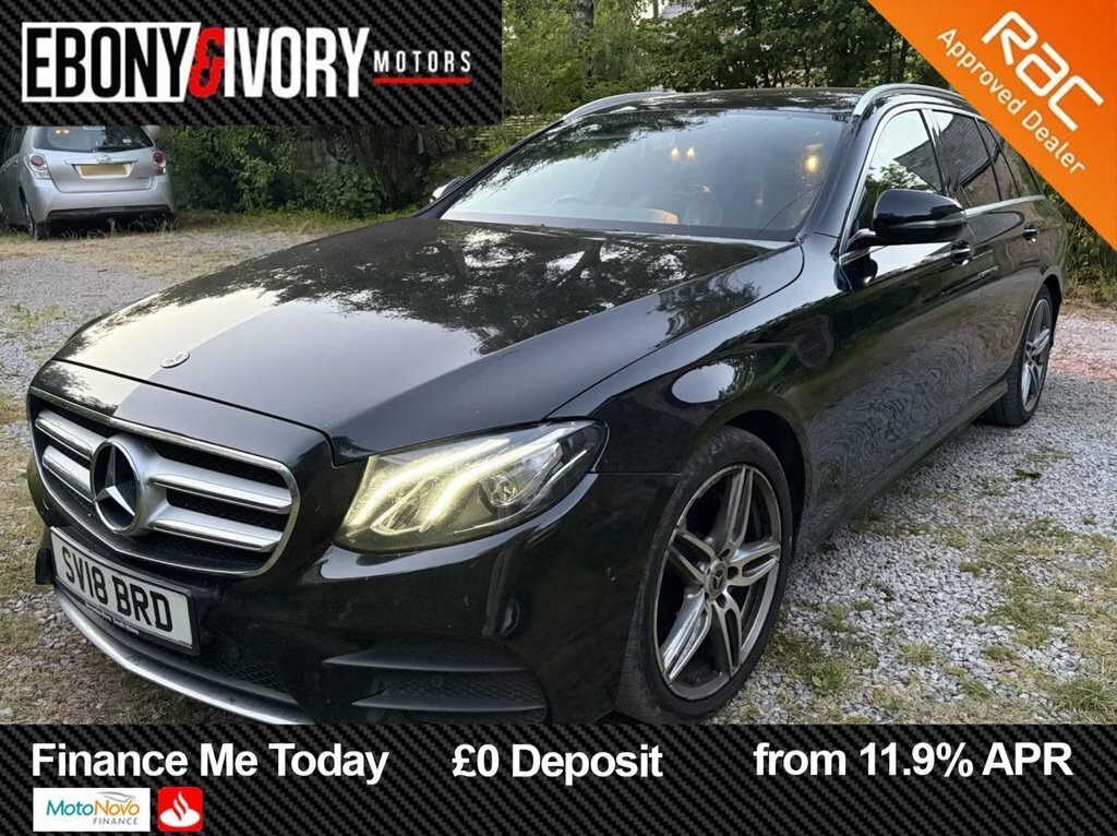 Mercedes-Benz E Class 2.0 E220d Amg Line Cabriolet G-tronic Silver #1