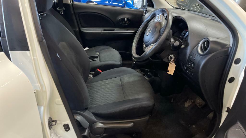 Nissan Micra Tekna White #3