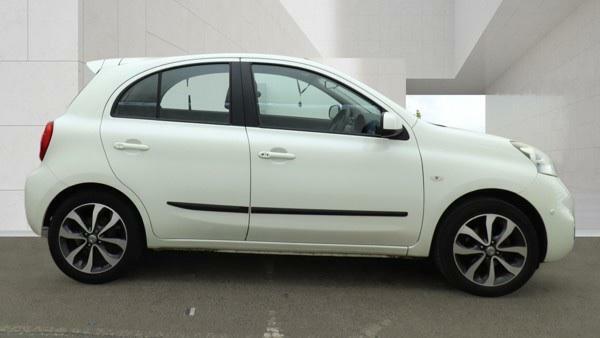 Nissan Micra Tekna White #6