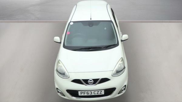 Nissan Micra Tekna White #4