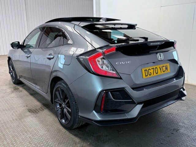 Honda Civic 2021 1.0 Vtec Turbo Ex Hatchback Grey #3