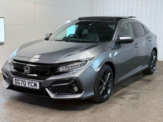 Honda Civic 2021 1.0 Vtec Turbo Ex Hatchback Grey #2