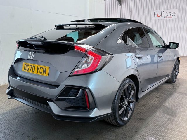 Honda Civic 2021 1.0 Vtec Turbo Ex Hatchback Grey #5