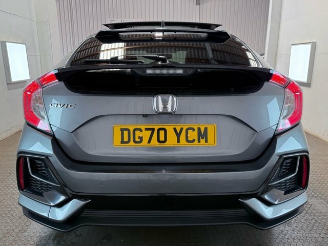 Honda Civic 2021 1.0 Vtec Turbo Ex Hatchback Grey #4