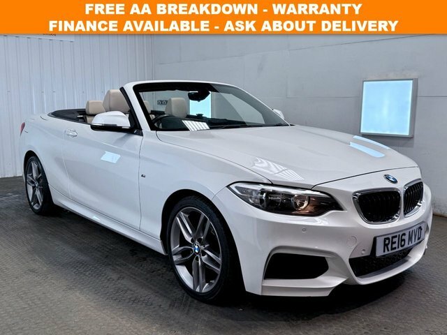BMW 2 Series 2016 1.5 218I M Sport Convertible White