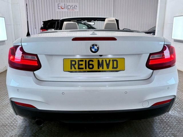BMW 2 Series 2016 1.5 218I M Sport Convertible White #5