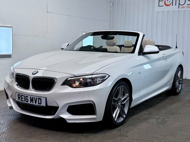 BMW 2 Series 2016 1.5 218I M Sport Convertible White #3