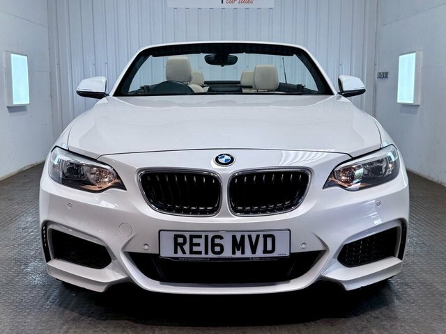 BMW 2 Series 2016 1.5 218I M Sport Convertible White #2